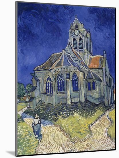 Church in Auvers-Sur-Oise, View from the Chevet. 1890-Vincent van Gogh-Mounted Art Print