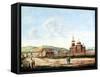Church in Chita, 1829-1839-Nikolai Alexandrovich Bestuzhev-Framed Stretched Canvas