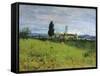 Church in Country-Silvestro Lega-Framed Stretched Canvas