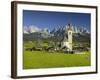 Church in Going, Wilder Kaiser (Wild Kaisr Mountain), Tyrol, Austria-Rainer Mirau-Framed Photographic Print