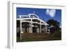 Church in Hanga Roa, Easter Island-null-Framed Giclee Print