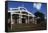 Church in Hanga Roa, Easter Island-null-Framed Stretched Canvas