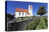 Church in Horn, Peninsula Hori, Lake Constance (Bodensee), Baden Wurttemberg, Germany, Europe-Markus Lange-Stretched Canvas