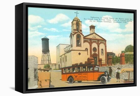 Church in Juarez, Mexico-null-Framed Stretched Canvas