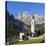 Church in Kolfuschg, Sella Behind, Dolomites, South Tyrol, Italy, Europe-Gerhard Wild-Stretched Canvas