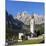 Church in Kolfuschg, Sella Behind, Dolomites, South Tyrol, Italy, Europe-Gerhard Wild-Mounted Photographic Print