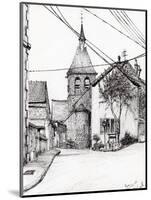 Church in Laignes, France, 2007-Vincent Alexander Booth-Mounted Giclee Print