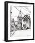 Church in Laignes, France, 2007-Vincent Alexander Booth-Framed Premium Giclee Print