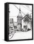 Church in Laignes, France, 2007-Vincent Alexander Booth-Framed Stretched Canvas