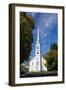 Church in Lee, the Berkshires, Massachusetts, New England, United States of America, North America-Robert Harding-Framed Photographic Print