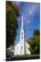 Church in Lee, the Berkshires, Massachusetts, New England, United States of America, North America-Robert Harding-Mounted Photographic Print