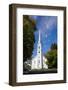 Church in Lee, the Berkshires, Massachusetts, New England, United States of America, North America-Robert Harding-Framed Photographic Print