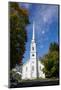 Church in Lee, the Berkshires, Massachusetts, New England, United States of America, North America-Robert Harding-Mounted Photographic Print
