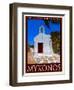 Church in Mykonos Greece 1-Anna Siena-Framed Giclee Print