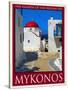 Church in Mykonos Greece 6-Anna Siena-Stretched Canvas