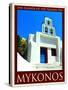 Church in Mykonos Greece 7-Anna Siena-Stretched Canvas