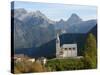 Church in Pieve Di Cadore, Trento, Italy-null-Stretched Canvas