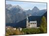 Church in Pieve Di Cadore, Trento, Italy-null-Mounted Photographic Print