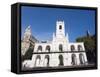 Church in Plaza De Mayo, Buenos Aires, Argentina, South America-Christian Kober-Framed Stretched Canvas