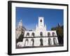 Church in Plaza De Mayo, Buenos Aires, Argentina, South America-Christian Kober-Framed Photographic Print