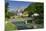 Church in Ramsau, Ramsauer Ache, Rider Stone Mountains, Berchtesgadener Land District, Bavaria-Rainer Mirau-Mounted Photographic Print