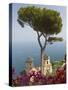 Church in Ravello-Peter Adams-Stretched Canvas