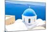 Church in Santorini, Greece - Stock Image-beerkoff-Mounted Photographic Print