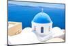 Church in Santorini, Greece - Stock Image-beerkoff-Mounted Photographic Print