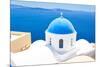 Church in Santorini, Greece - Stock Image-beerkoff-Mounted Photographic Print