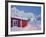 Church in Sildpollneset (Peninsula), Vestpollen, Austnesfjorden, Austvagoya (Island), Lofoten-Rainer Mirau-Framed Photographic Print