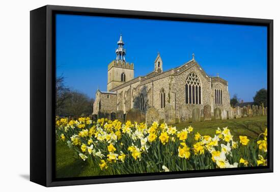 Church In Spring-Charles Bowman-Framed Stretched Canvas