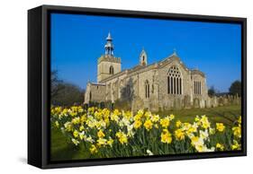 Church In Spring-Charles Bowman-Framed Stretched Canvas