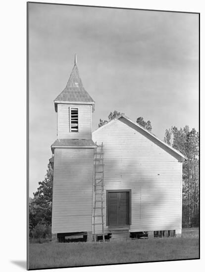 Church in the Southeastern U.S., c.1936-Walker Evans-Mounted Photographic Print