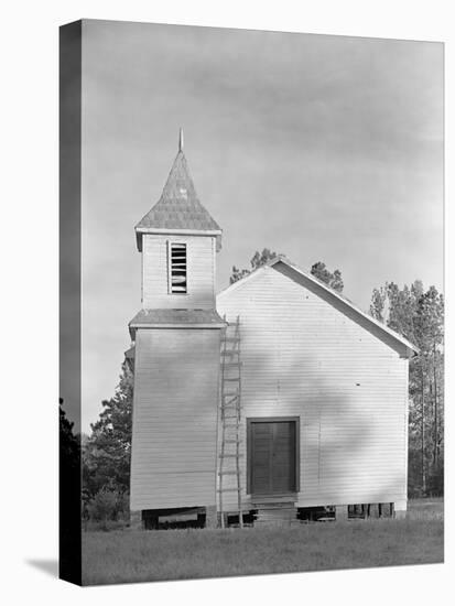 Church in the Southeastern U.S., c.1936-Walker Evans-Stretched Canvas