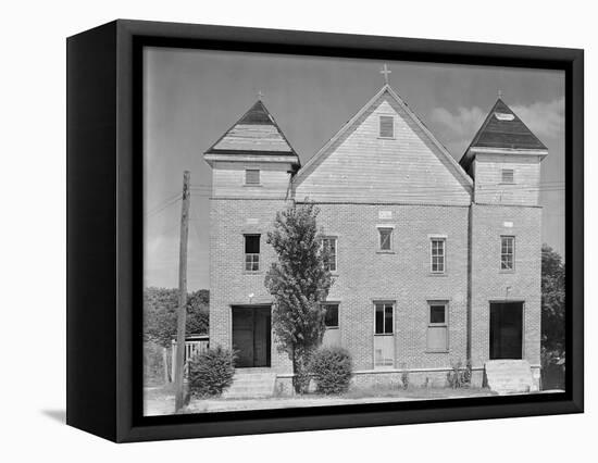 Church in the Southeastern U.S., c.1936-Walker Evans-Framed Stretched Canvas