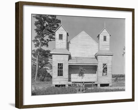 Church in the Southeastern U.S., c.1936-Walker Evans-Framed Photographic Print