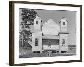 Church in the Southeastern U.S., c.1936-Walker Evans-Framed Photographic Print