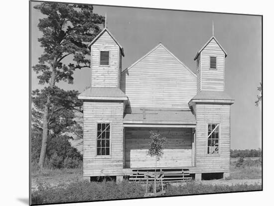 Church in the Southeastern U.S., c.1936-Walker Evans-Mounted Photographic Print