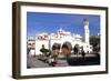 Church in the Town Square, Los Cristianos, Tenerife, Canary Islands, 2007-Peter Thompson-Framed Photographic Print