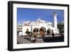 Church in the Town Square, Los Cristianos, Tenerife, Canary Islands, 2007-Peter Thompson-Framed Photographic Print