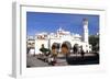 Church in the Town Square, Los Cristianos, Tenerife, Canary Islands, 2007-Peter Thompson-Framed Photographic Print