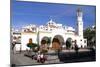 Church in the Town Square, Los Cristianos, Tenerife, Canary Islands, 2007-Peter Thompson-Mounted Photographic Print