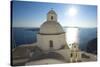 Church in Thira, Santorini, Cyclades, Greece-Katja Kreder-Stretched Canvas