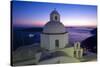 Church in Thira, Santorini, Cyclades, Greece-Katja Kreder-Stretched Canvas
