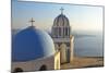 Church in Thira, Santorini, Kyclades, South Aegean, Greece, Europe-Christian Heeb-Mounted Photographic Print