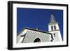 Church in Valparaiso, Chile-benkrut-Framed Photographic Print