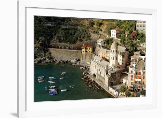 Church In Vernazza-George Oze-Framed Photographic Print