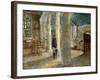 Church Interior, Brittany, 1897-Childe Hassam-Framed Giclee Print