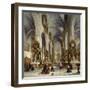 Church Interior of St, Vinzenz at Breslau, 1869-Adalbert Wölf-Framed Giclee Print