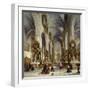 Church Interior of St, Vinzenz at Breslau, 1869-Adalbert Wölf-Framed Giclee Print